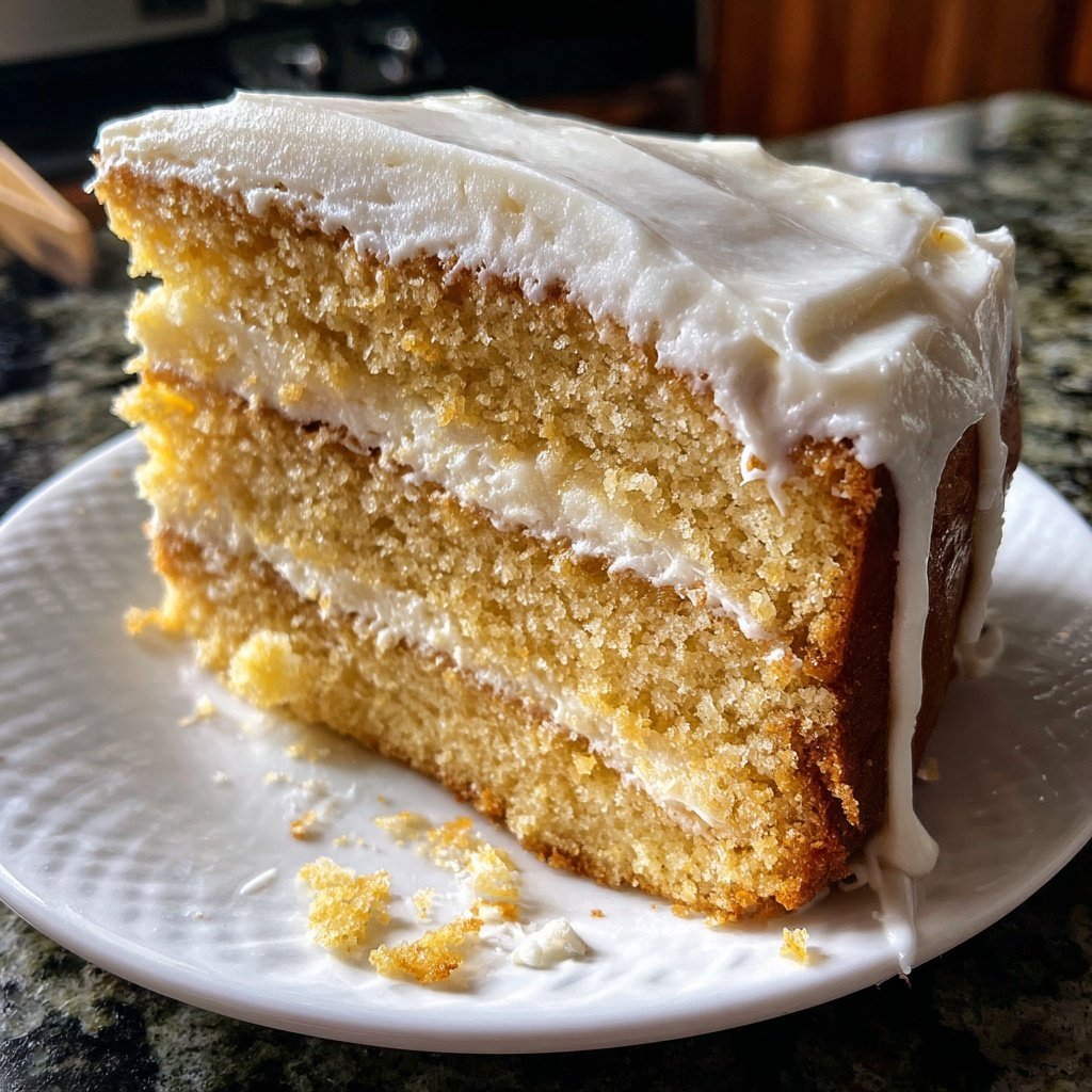 French Vanilla Cake