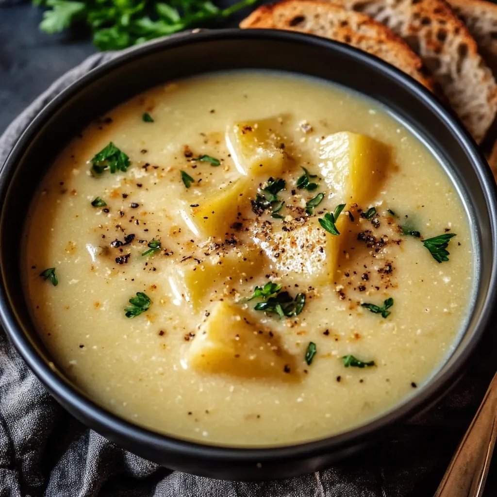 Cheddar Garlic Herb Potato Soup: An Amazing Ultimate Recipe