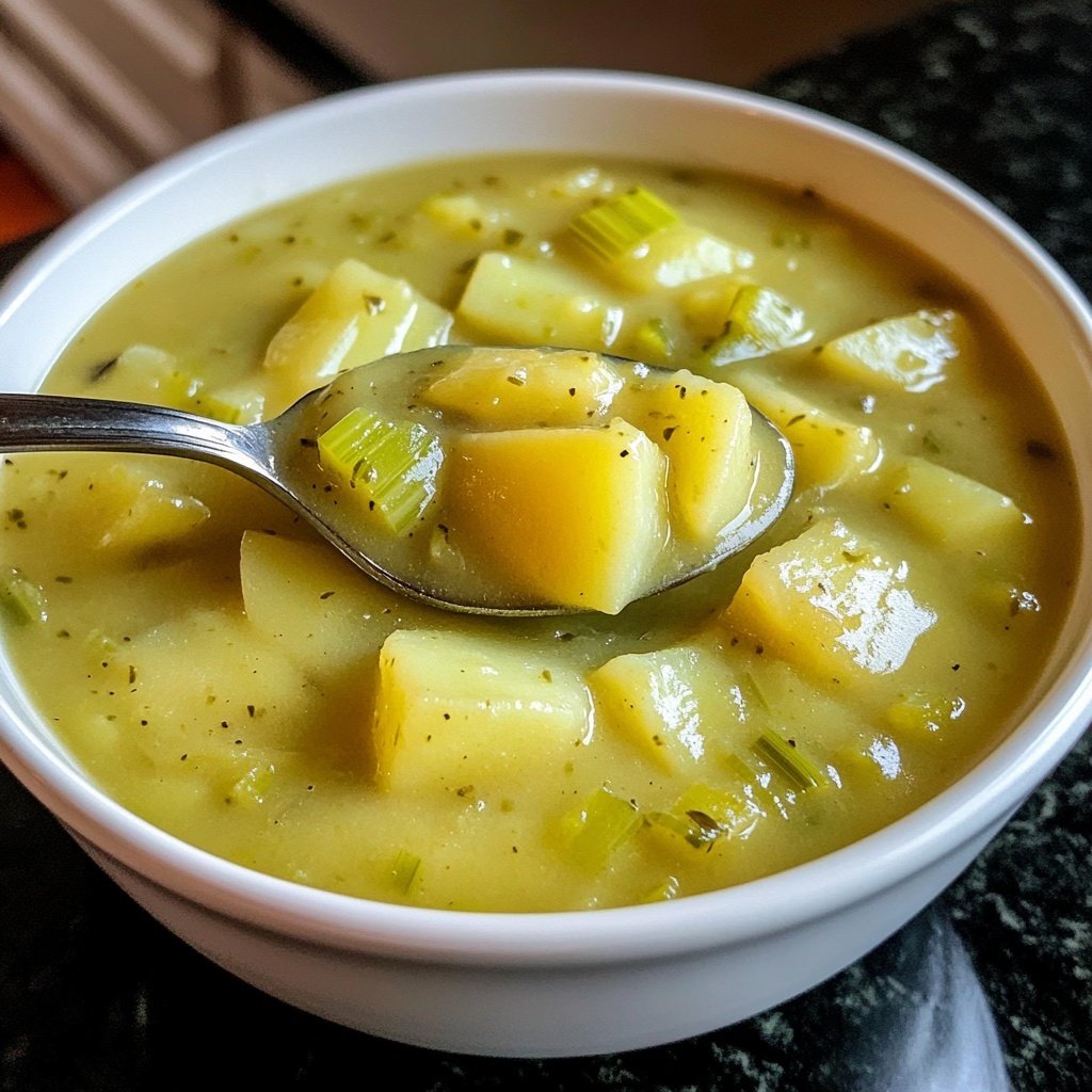 Creamy Potato Leek Soup