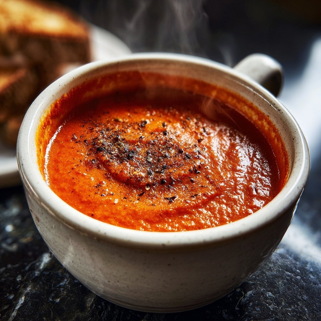 Smoky Roasted Tomato Soup