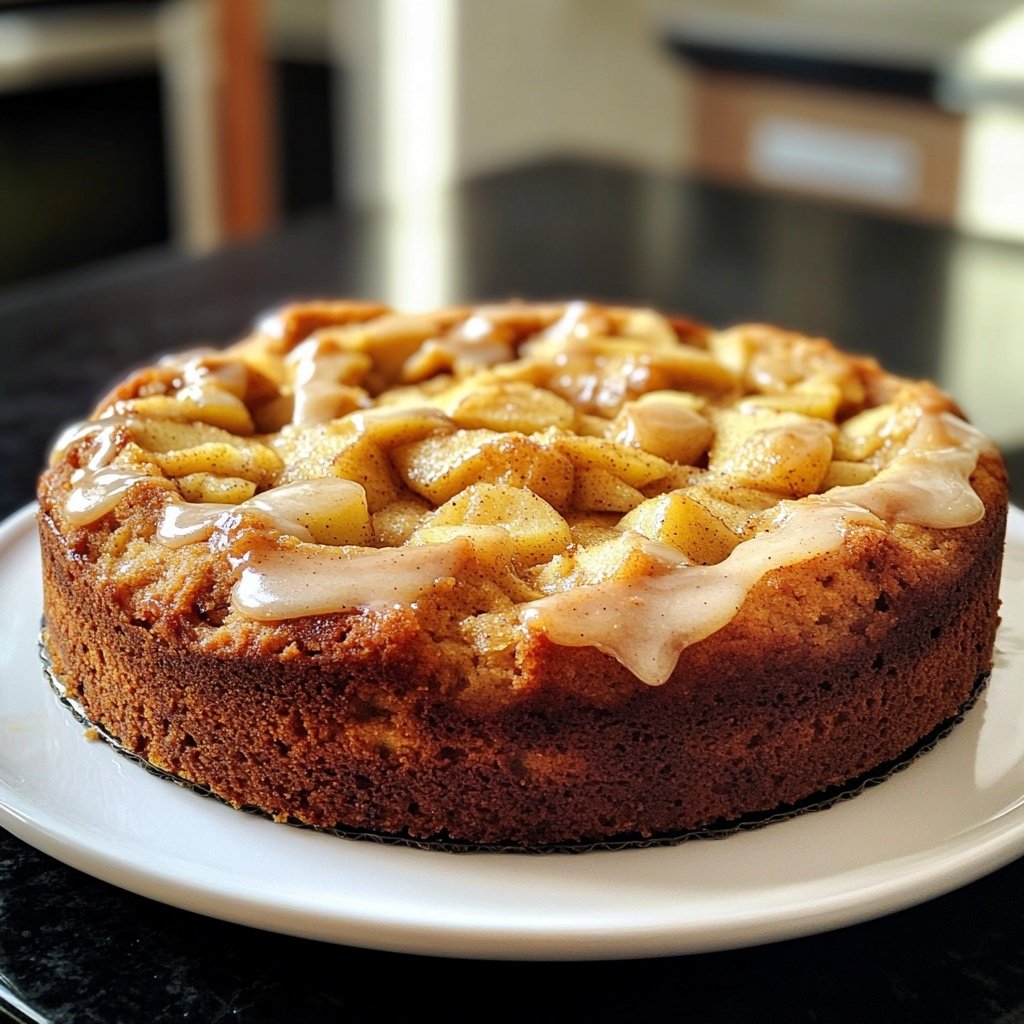 Cardamom Apple Cake