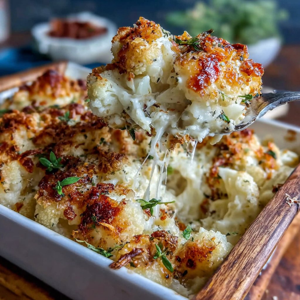 Turkey and Cauliflower Bake