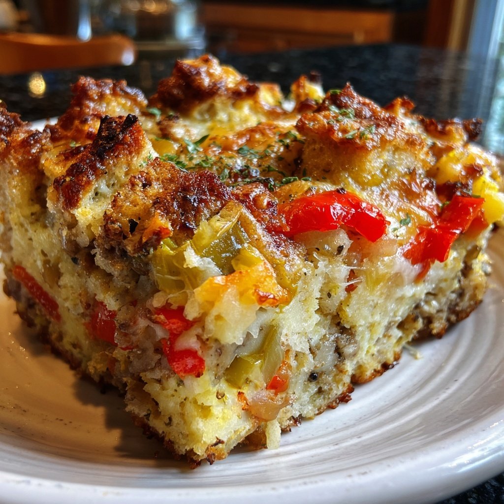 Breakfast Casserole with Vegetables
