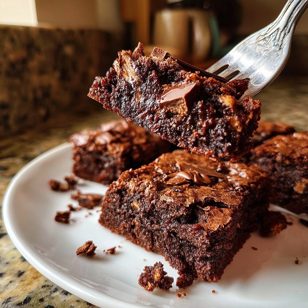 Fudgy Sourdough Discard Brownies Rich Chocolate