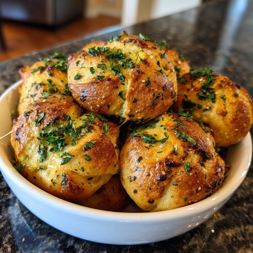 Garlic Knots Chewy Soft