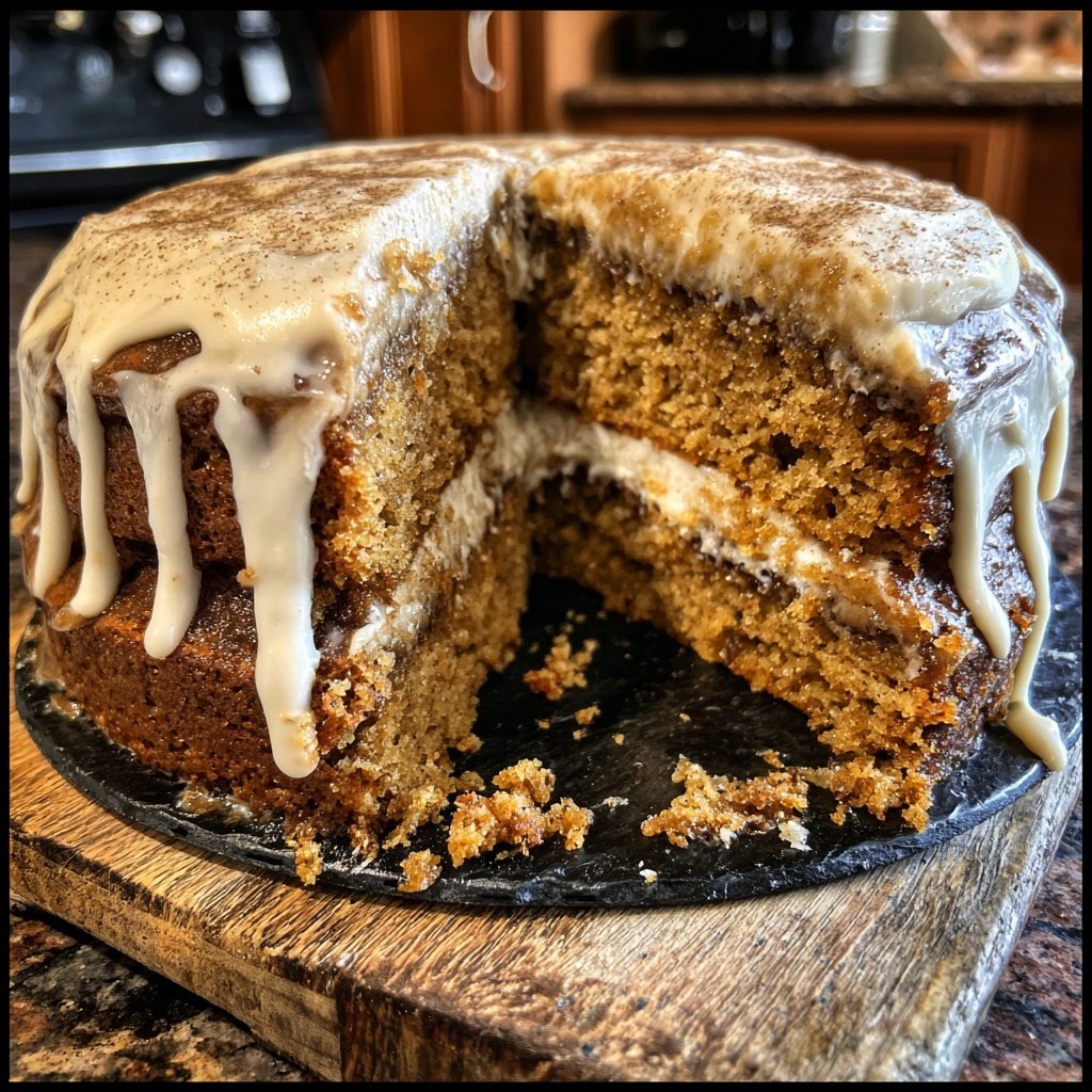 Chai Spiced Cake Cream Cheese