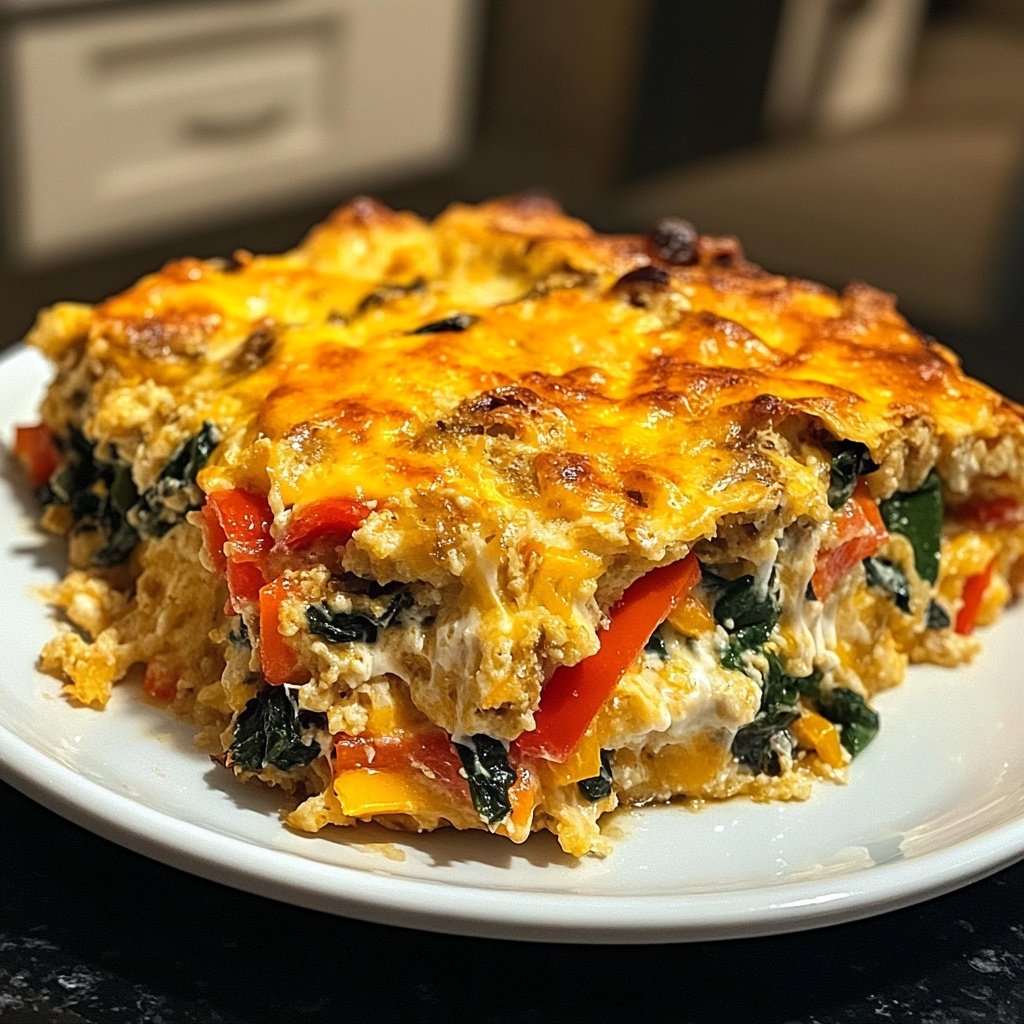 Breakfast Casserole with Vegetables