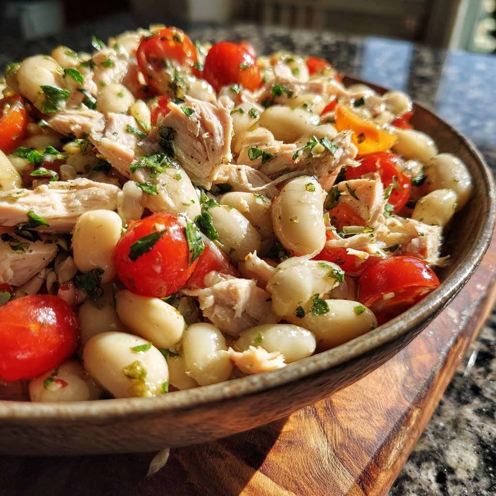 Tuna White Bean Salad