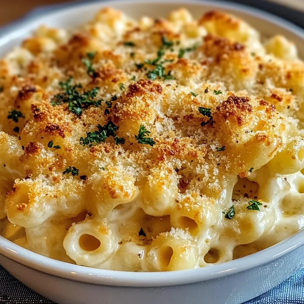Garlic Parmesan Mac Cheese