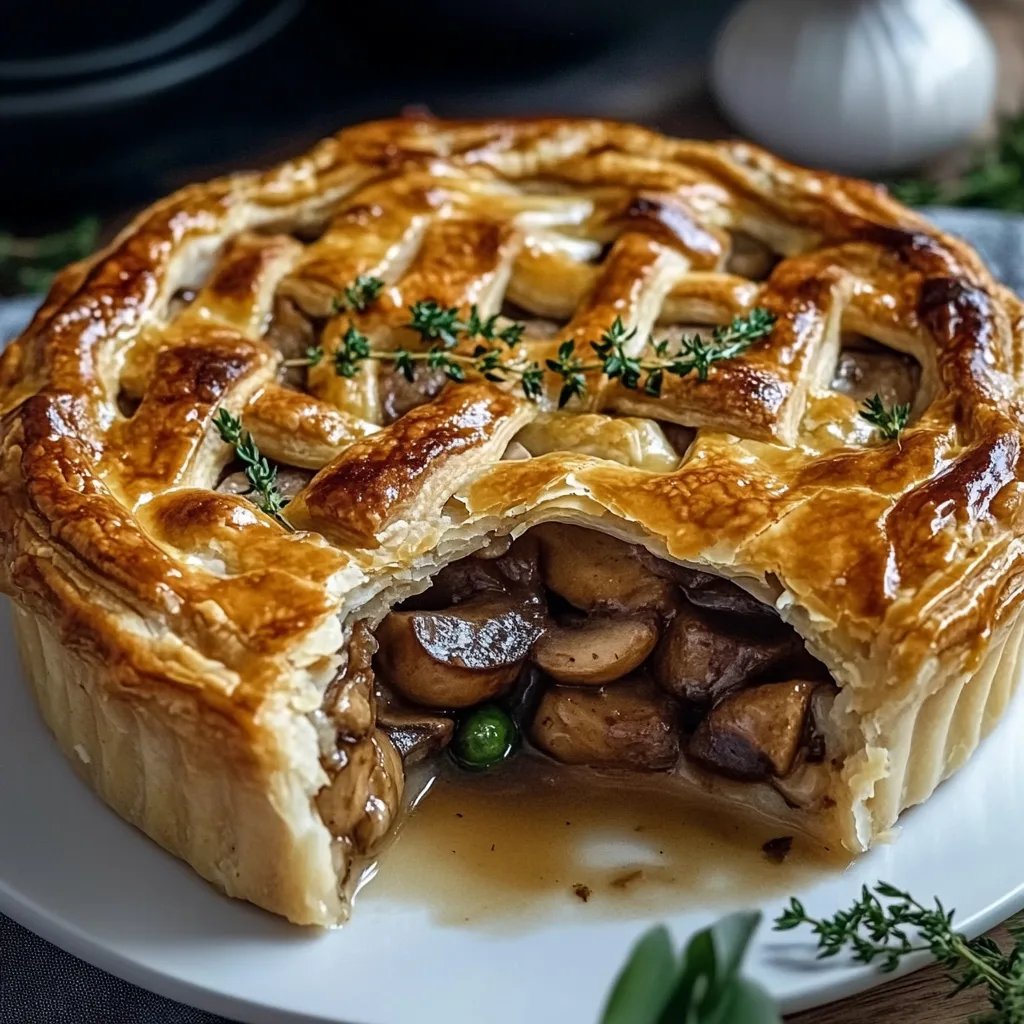 Beef and Mushroom Pie