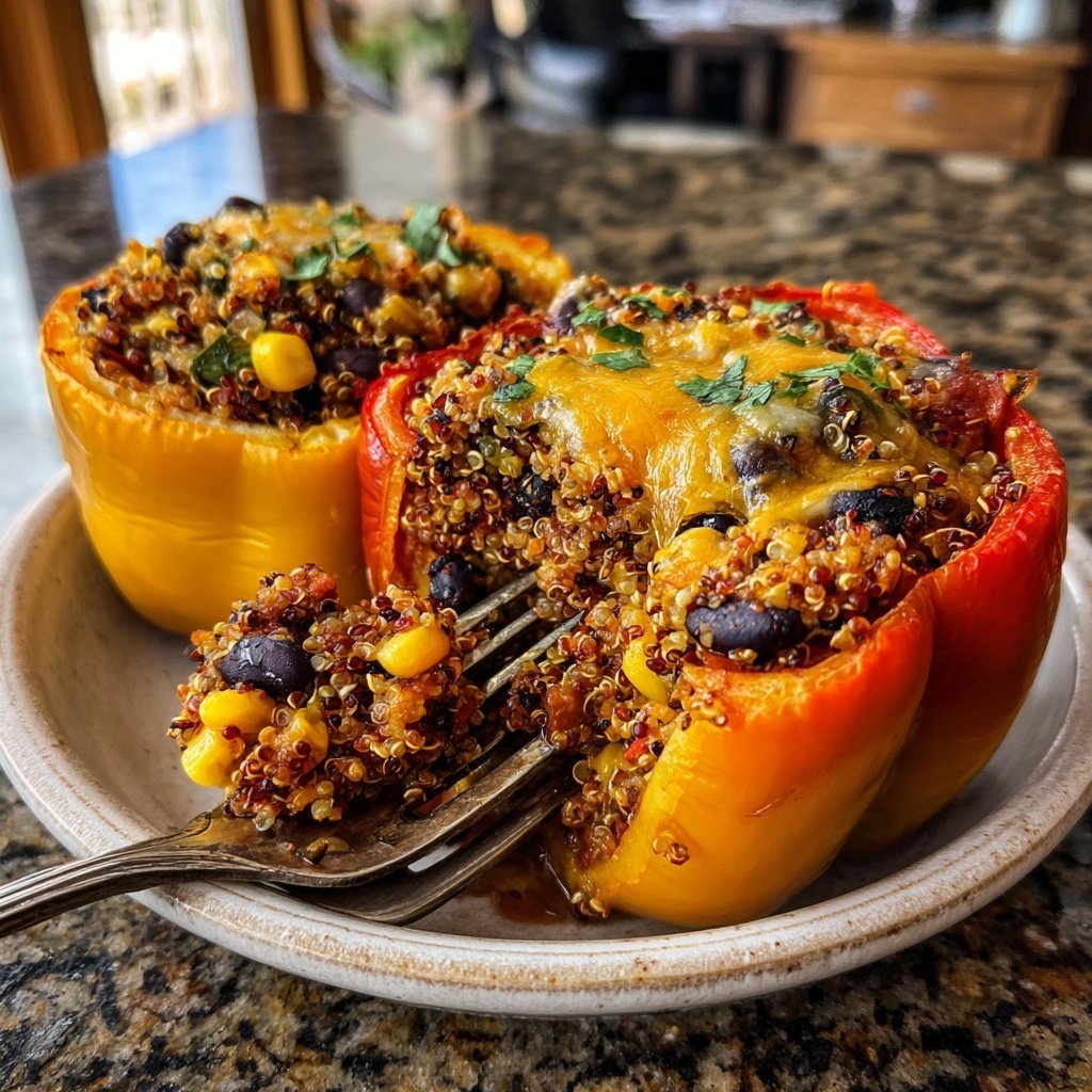 Savory Vegetable Stuffed Peppers
