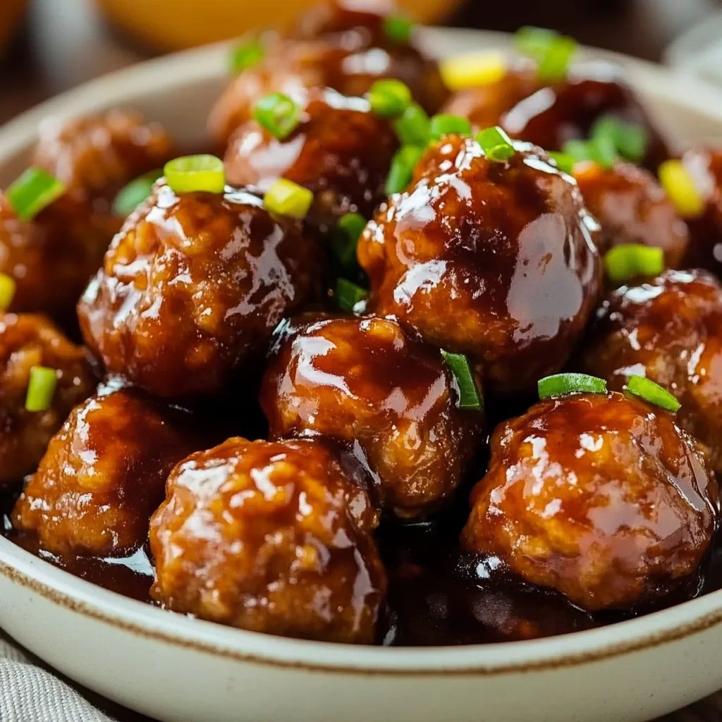 Sweet And Sour Meatballs