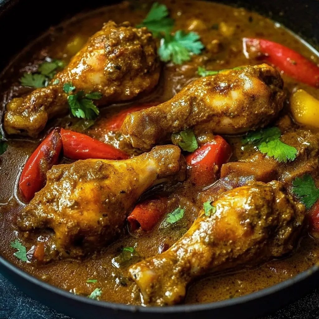 Authentic Jamaican Curry Chicken