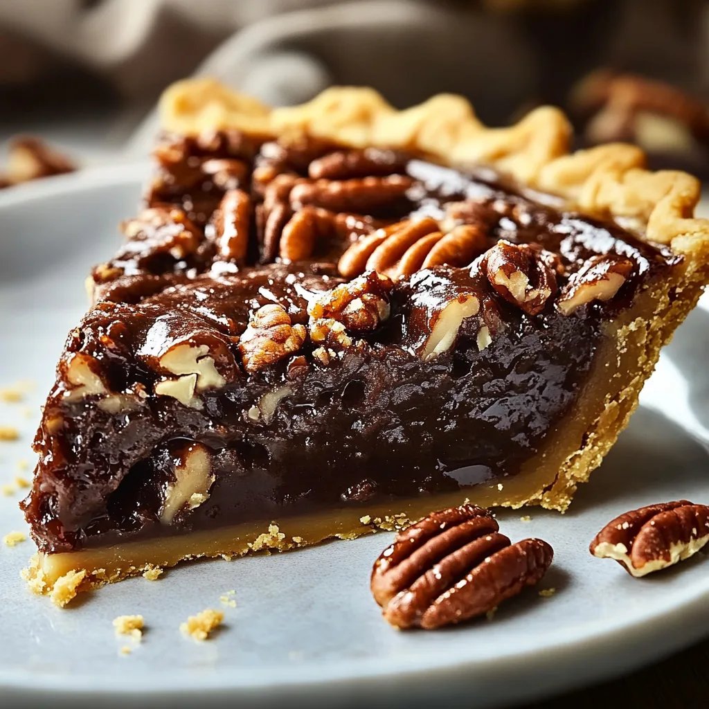 Texas Chocolate Pecan Pie
