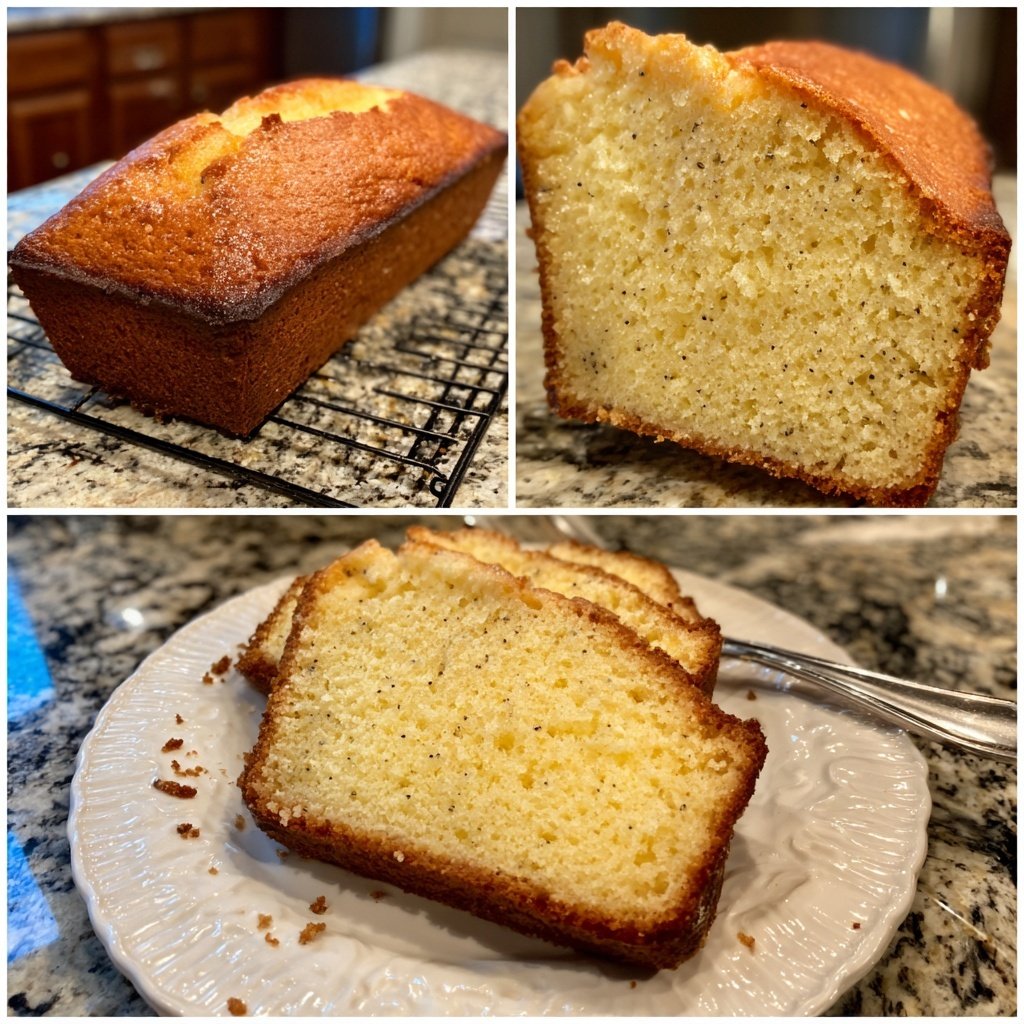 Luscious Vanilla Bean Pound Cake