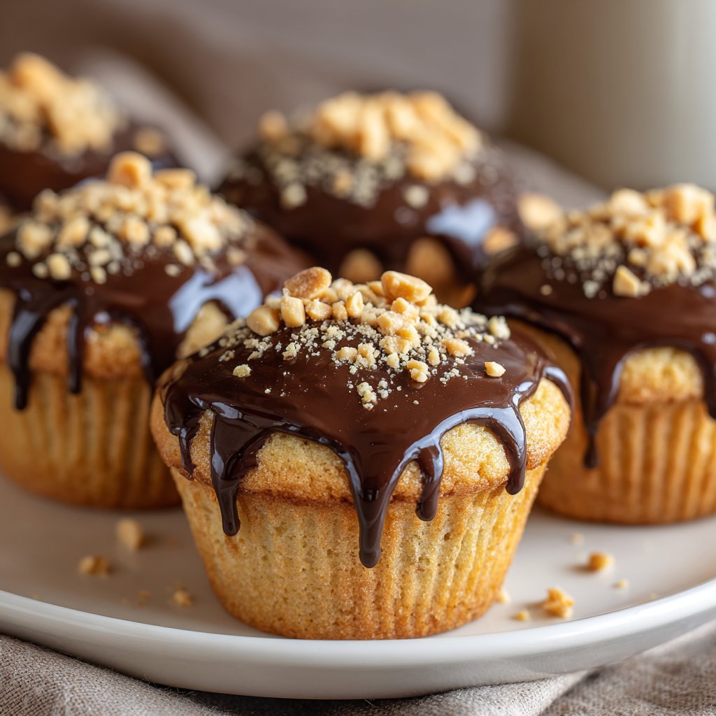 Fluffiest Peanut Butter Cupcakes