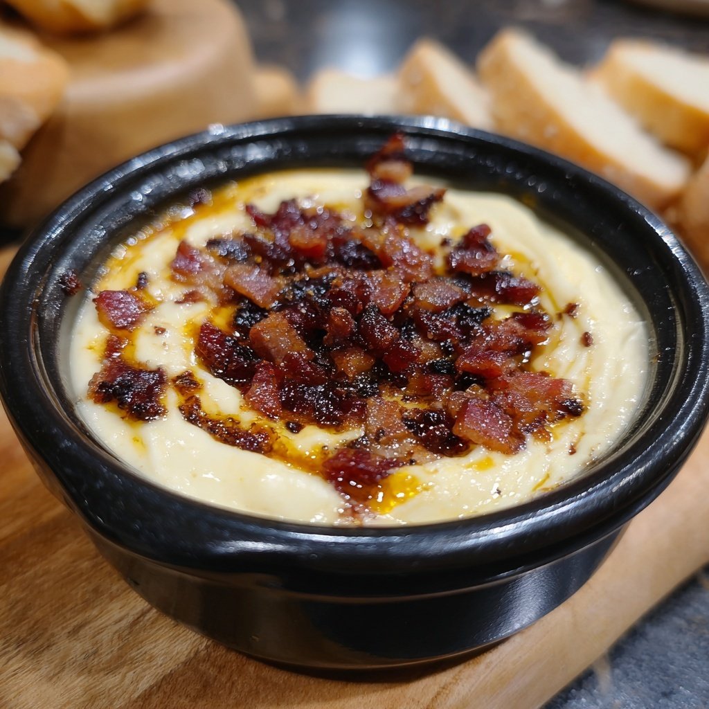 Luscious Maple Bacon Fondue