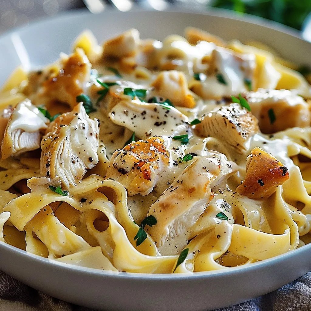 Chicken Buttered Noodles