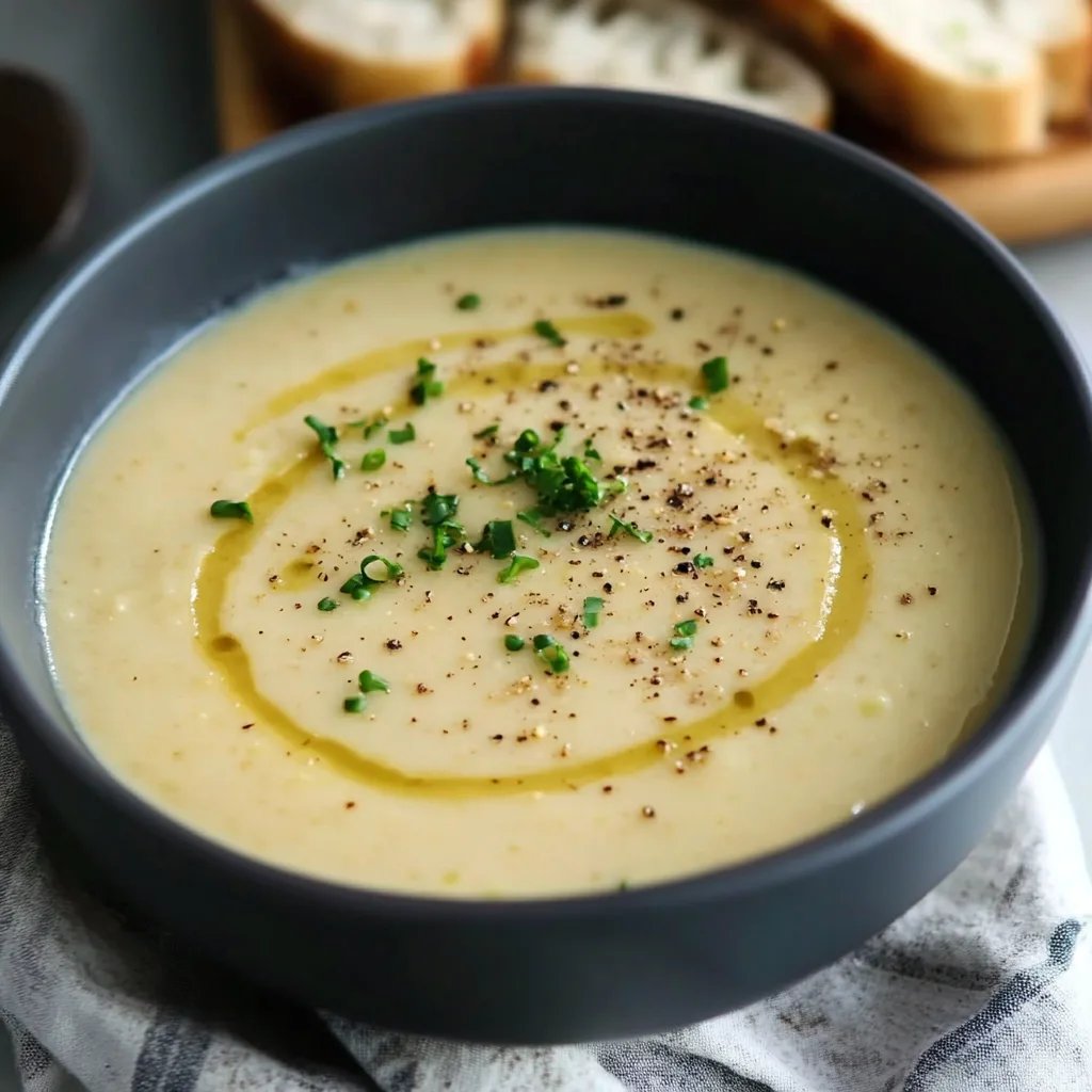 Creamy Potato Leek Soup