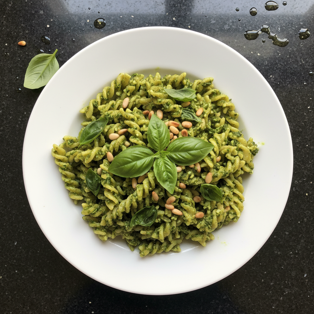 Heartfelt Pesto Pasta Dish