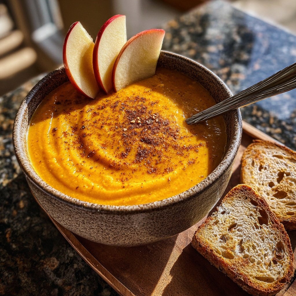 Butternut Squash Apple Soup