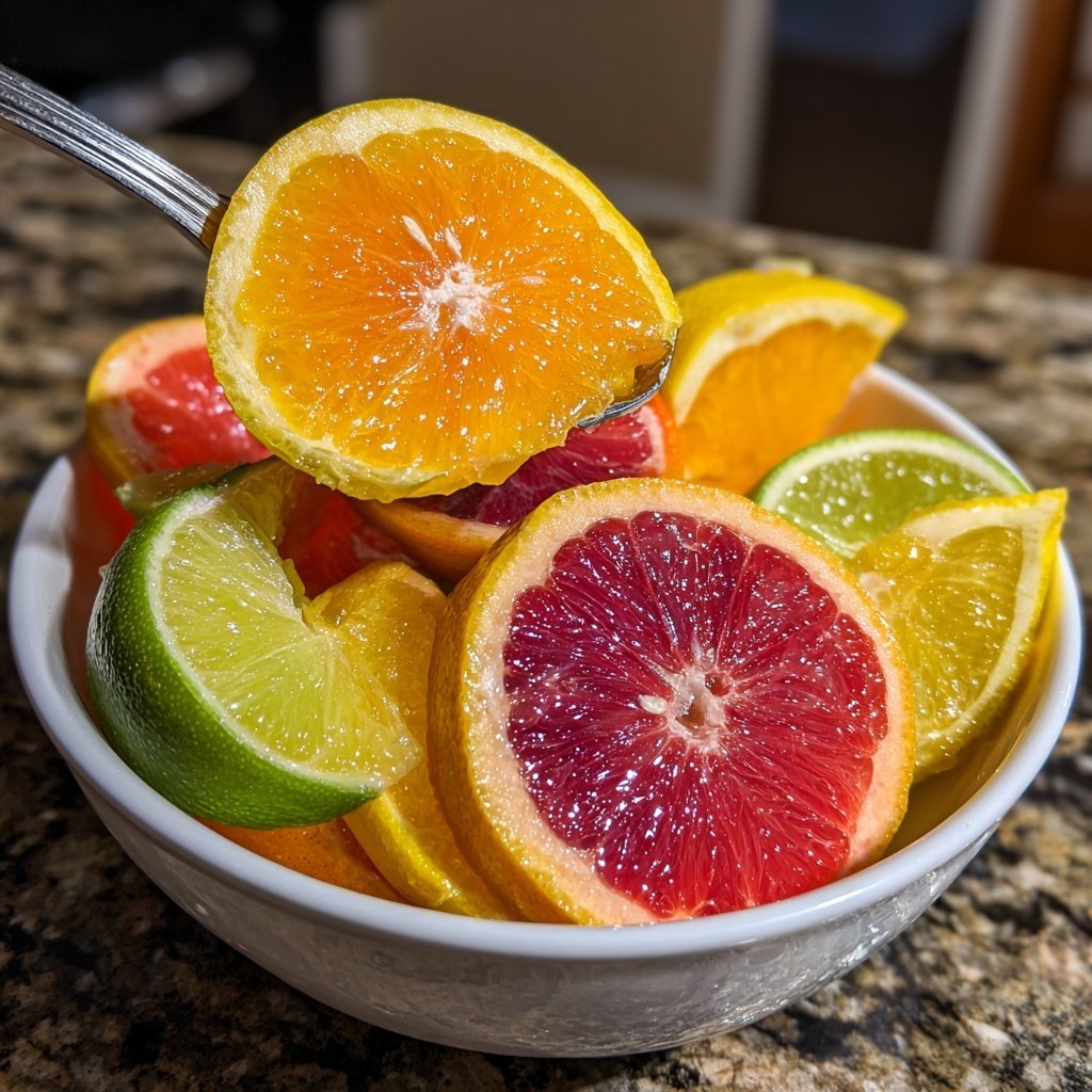 Lemon Orange Grapefruit Citrus Salad