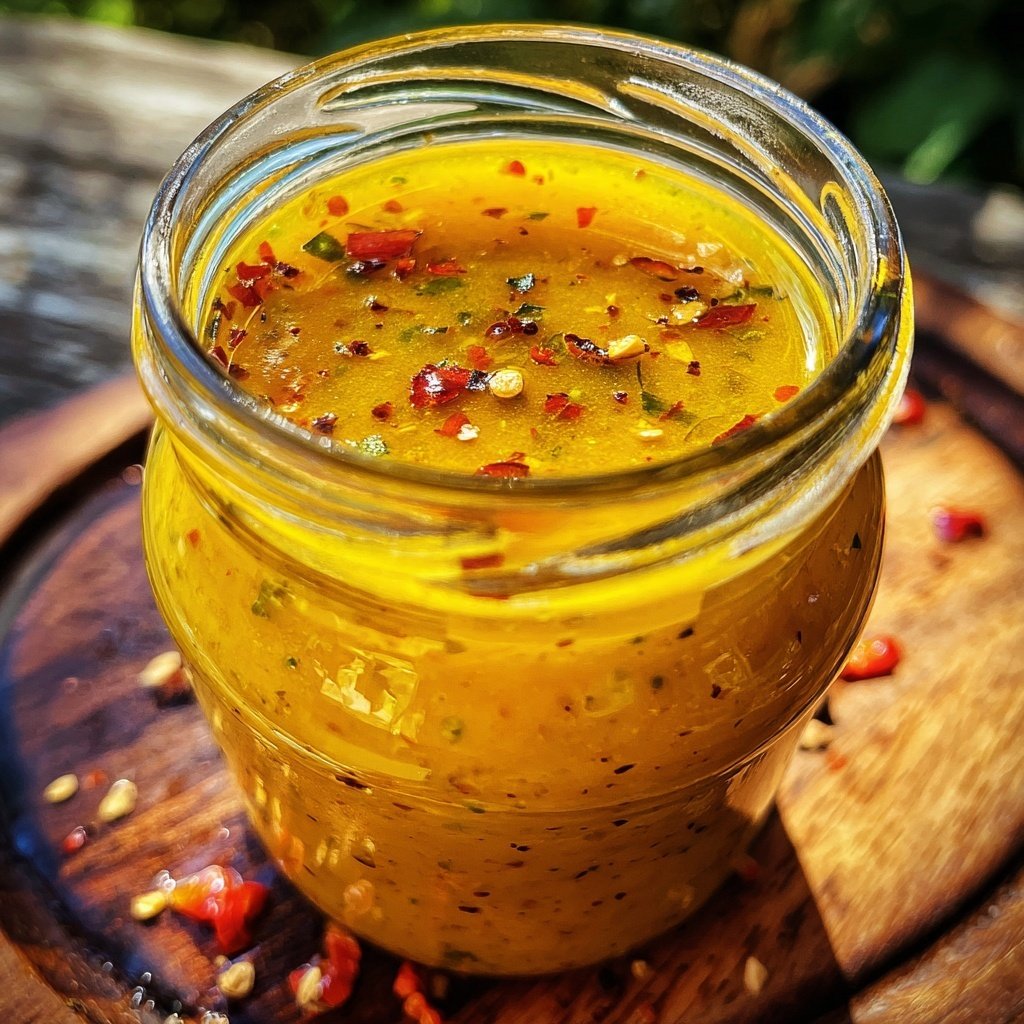 Lemon Chili Garlic Vinaigrette