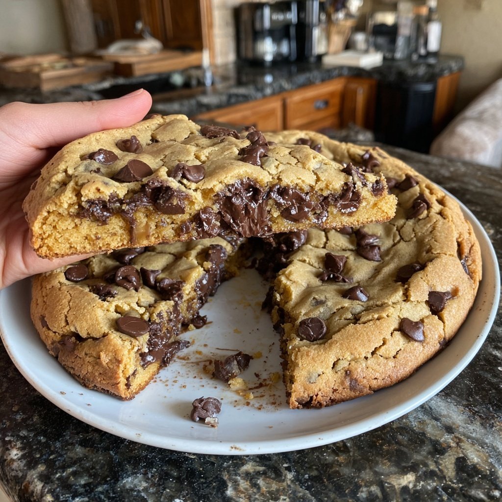Chocolate Chip Skillet Cookie