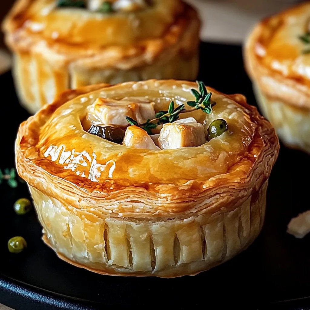 Irresistible Mini Chicken Pot Pies