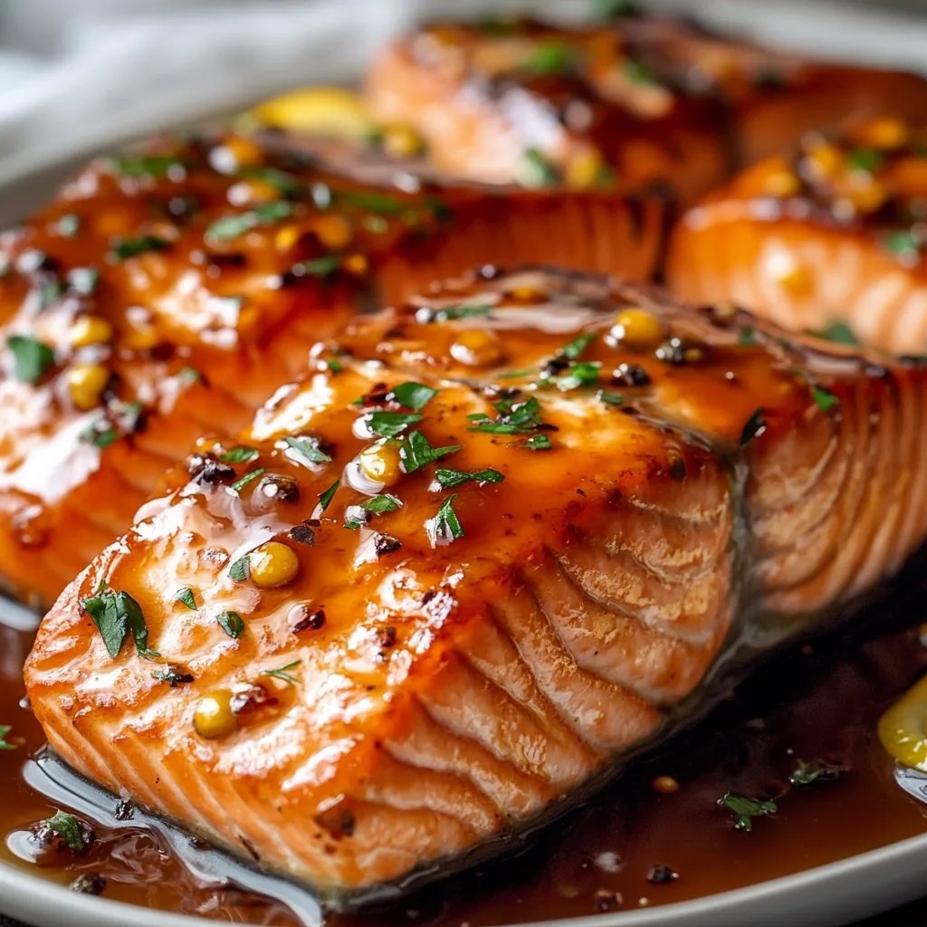 Honey Glazed Salmon