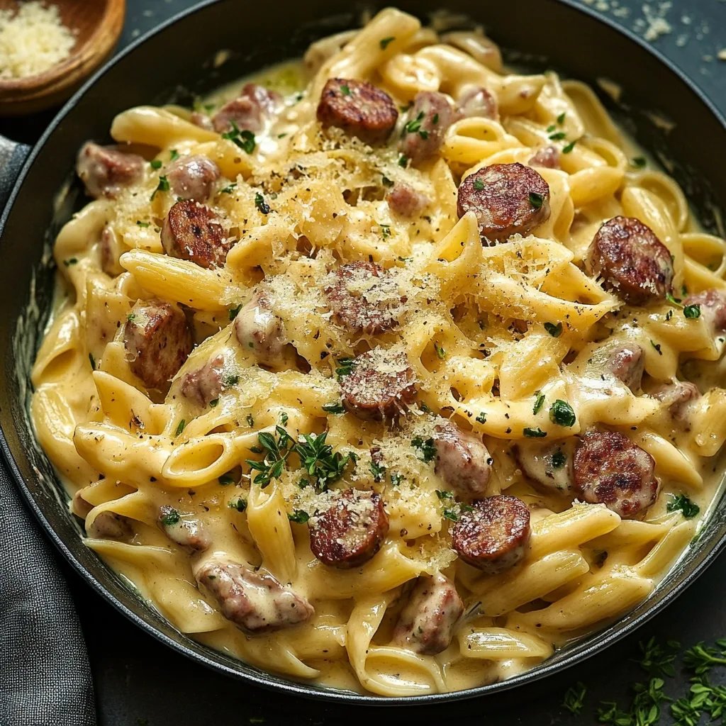 Creamy Smoked Sausage Pasta: An Incredible 5-Star Recipe