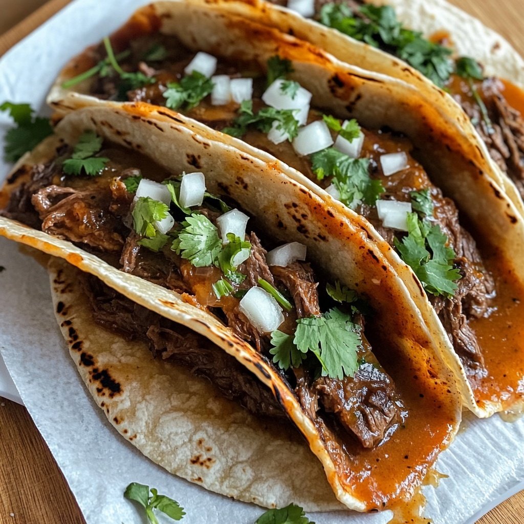 Beef Birria Tacos