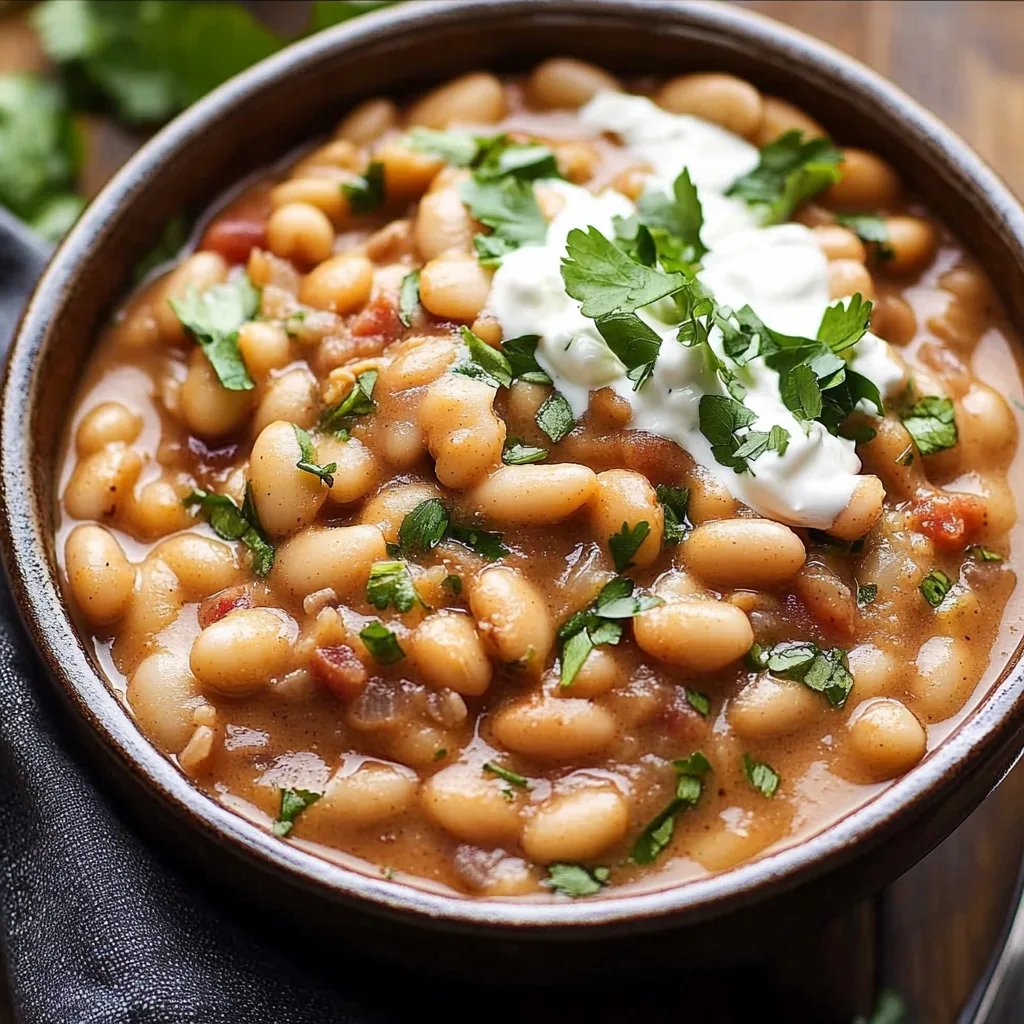 Easy Pinto Beans Recipe - Thick and Creamy