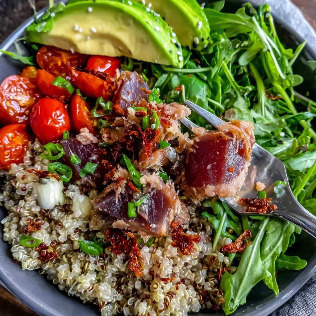 Tuna Quinoa Power Salad