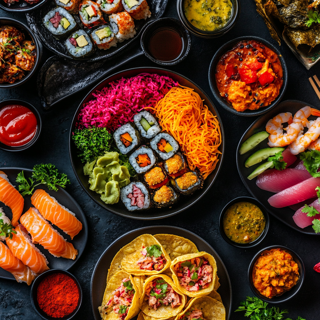 Global Gourmet Plates