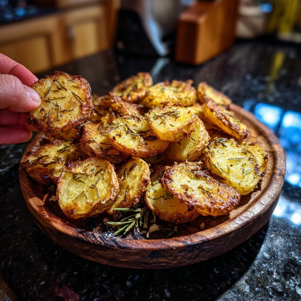Herby Baked Airfryer Potatoes
