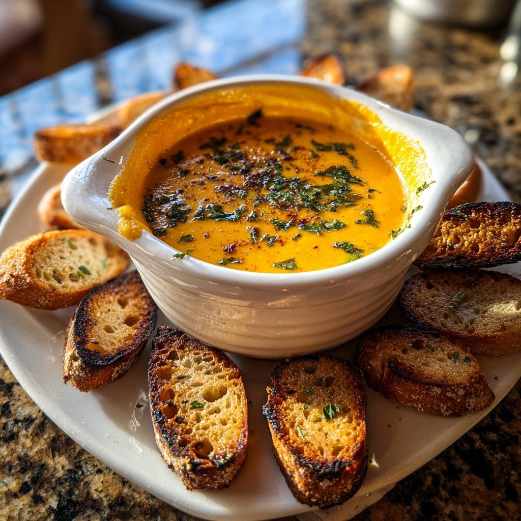 Butternut Squash Fondue Delight