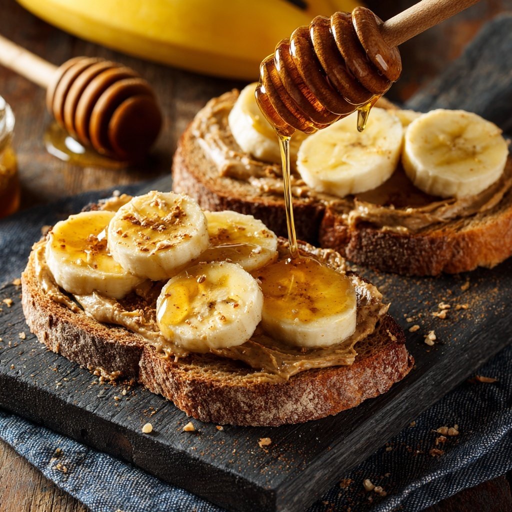 Peanut Butter Banana Toast