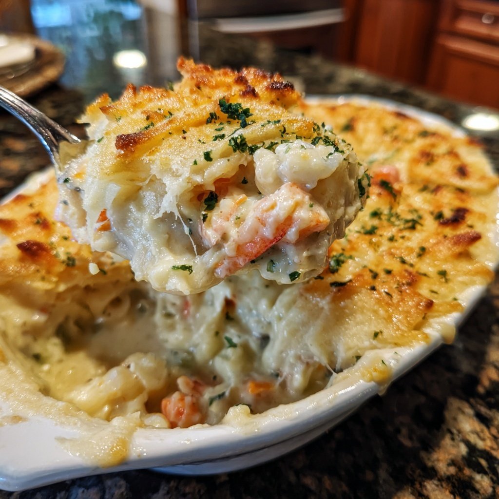 Fish Pie with Creamy Seafood Filling